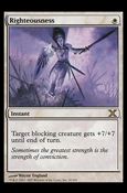 Magic the Gathering: 10th Edition (Base Set) card 36 Righteousness