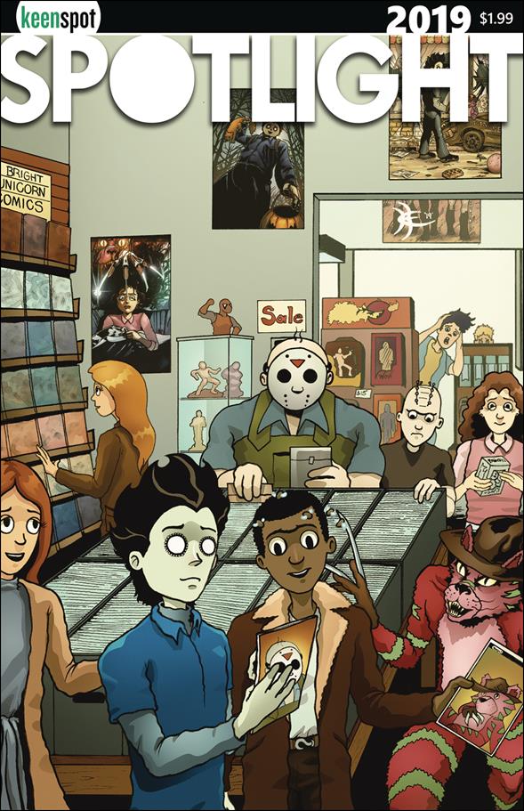 Keenspot Spotlight issue 2019 Eric Kent Cover