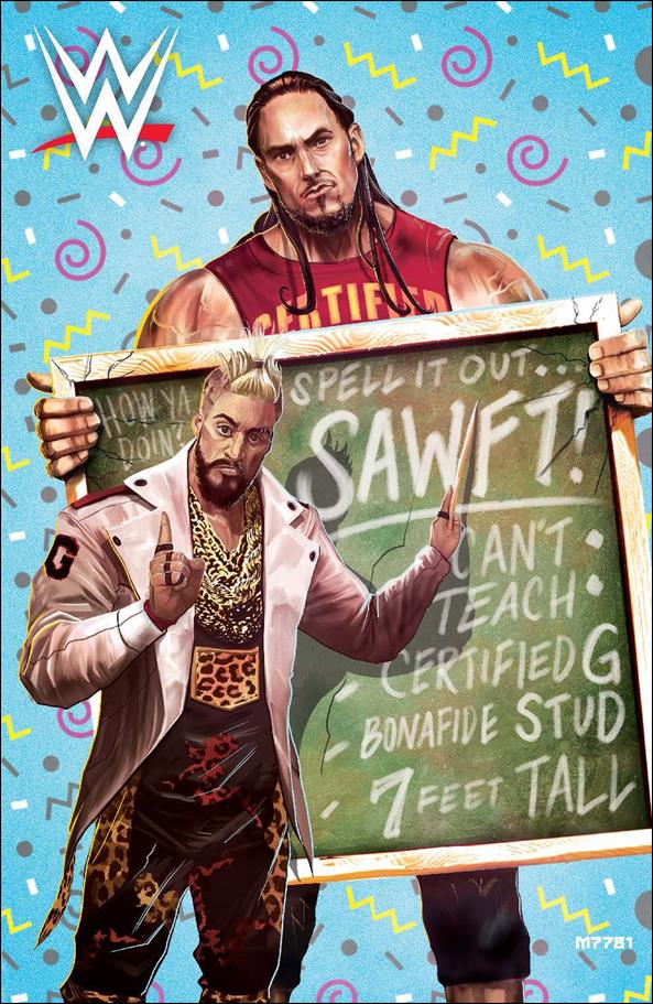 WWE issue 4-E Marco D'Alfonso 1:10 Cover
