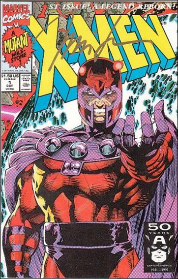 X-Men (1991) issue 1-I Comic X-Press Magneto Cover (signed by Jim Lee)