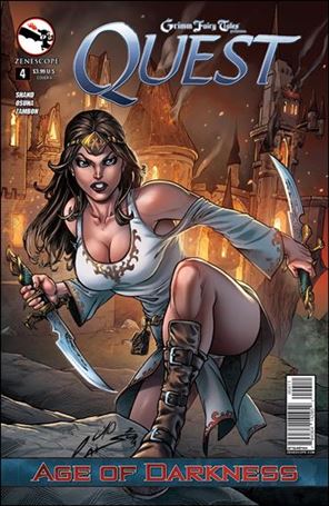 Grimm Fairy Tales Presents Quest issue 4 Emilio Laiso Cover