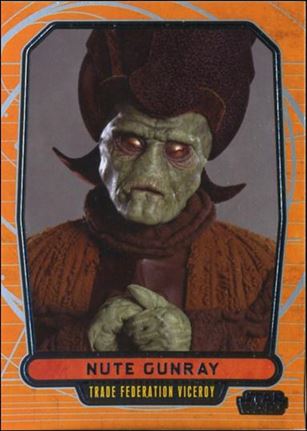 Star Wars Galactic Files (Base Set) card 86 Nute Gunray Trade Federation Viceroy
