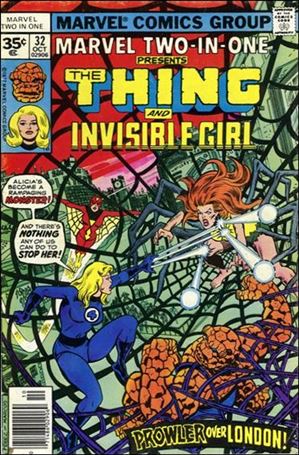 Marvel Two-in-One (1974) issue 32-B 35 Cent Price Cover