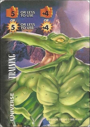 Marvel OverPower (Base Set) card nn263 Training Energy/Fighting +4
