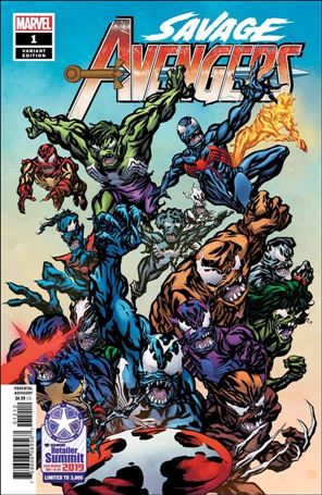 Savage Avengers (2019) issue 1-J Mike McKone Diamond Retailer Summit Cover 1/3000