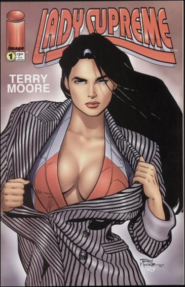 Lady Supreme issue 1-B Red Cover