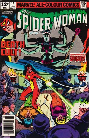 Spider-Woman (1978) issue 15-B UK Price Cover