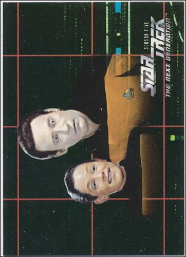 Star Trek: The Next Generation - The Episode Collection Season Five (Base Set) card 426 Mission Chronology