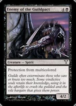Magic the Gathering: Dissension (Base Set) card 44 Enemy of the Guildpact