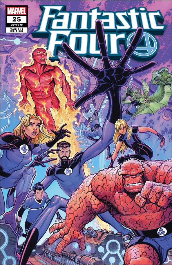 Fantastic Four (2018) issue 25-E Nick Bradshaw 1:50 Cover