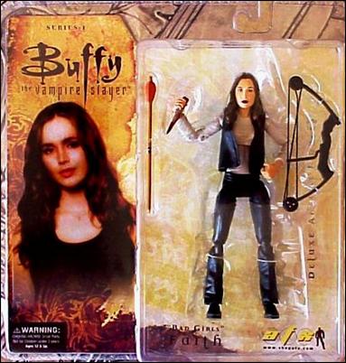 Buffy the Vampire Slayer Deluxe (Series 1) figure 6 "Bad Girls" Faith