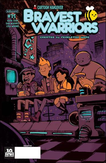 Bravest Warriors issue 35-B Caroline Breault Cover
