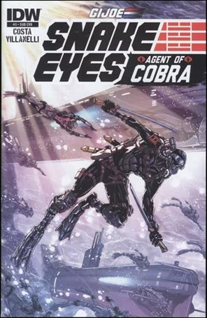G.I. Joe: Snake Eyes, Agent of Cobra issue 3-B Drew Johnson Subscription Cover