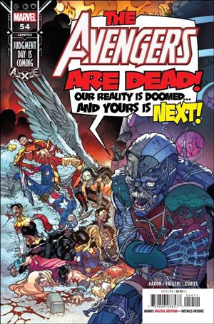 Avengers (2018/07) issue 54 Javier Garron Cover