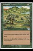 Magic the Gathering: 6th Edition (Base Set) card 255 Summer Bloom