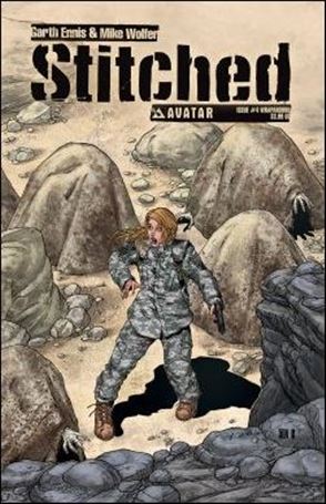 Stitched issue 4-B Wraparound Cover