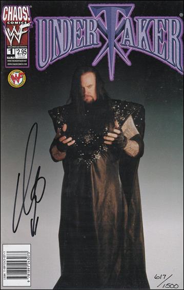 Undertaker issue 1-G DF Photo Cover (Signed by The Undertaker) 1/1500