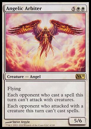 Magic the Gathering: 2011 Core Set (Base Set) card 4 Angelic Arbiter
