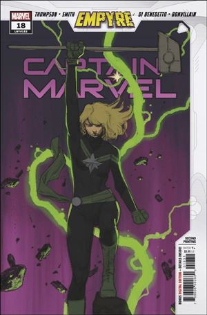 Captain Marvel (2019) issue 18-D Jorge Molina 1:25 Cover (2nd Printing)