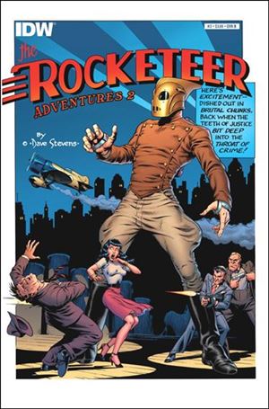 Rocketeer Adventures (2012) issue 3-B Dave Stevens Cover