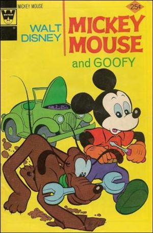 Walt Disney's Mickey Mouse issue 161-B Whitman Cover