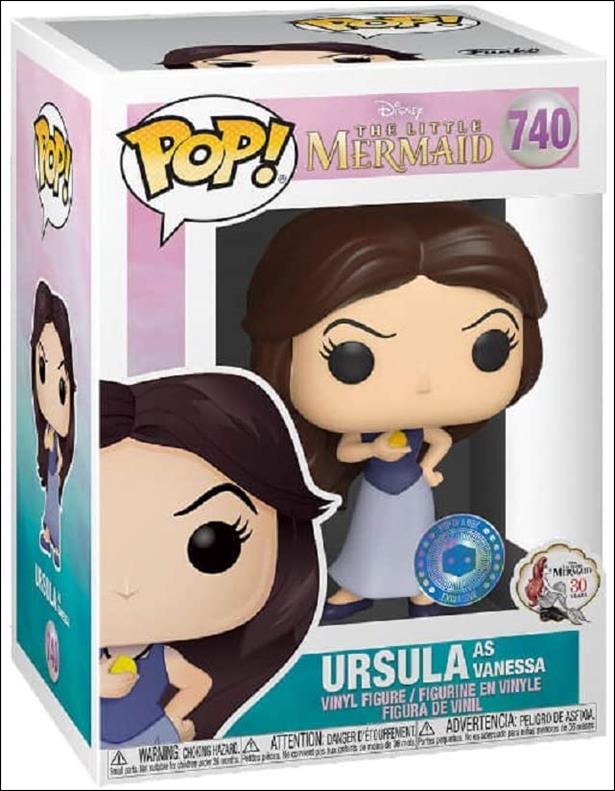 POP! Disney figure 740 Ursula as Vanessa Pop In A Box
