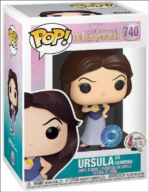 POP! Disney figure 740 Ursula as Vanessa Pop In A Box
