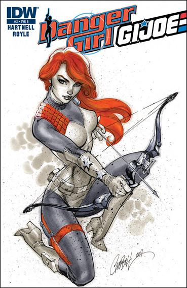Danger Girl/G.I. Joe issue 2-B Scarlett 1:5 Cover