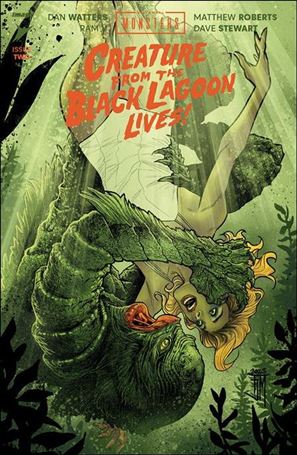 Universal Monsters: Creature From The Black Lagoon Lives! issue 2-B Francis Manapul Cover