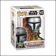 POP! Star Wars figure 402 Mandalorian with the Child