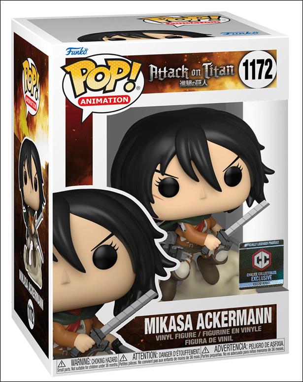 POP! Animation figure 1172 Mikasa Ackermann (Chalice Collectables)