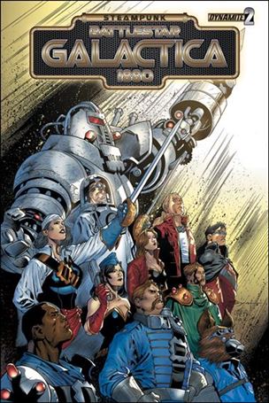 Steampunk Battlestar Galactica: 1880 issue 2 Ardian Syaf Cover
