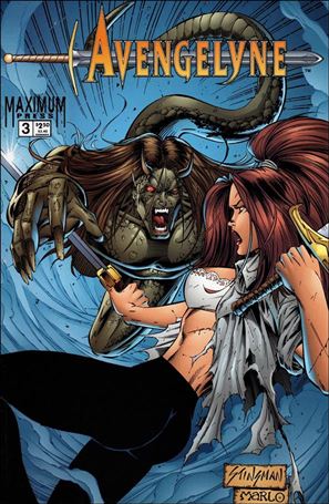 Avengelyne (1996) issue 3 Flipbook with Priest Preview