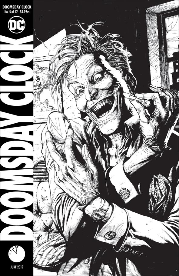 Doomsday Clock issue 5-C Gary Frank Final Printing Cover