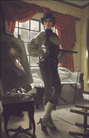 Lady Mechanika: La Belle Dame Sans Merci issue 1-H Miguel Mercado Yesteryear Comics Virgin Cover