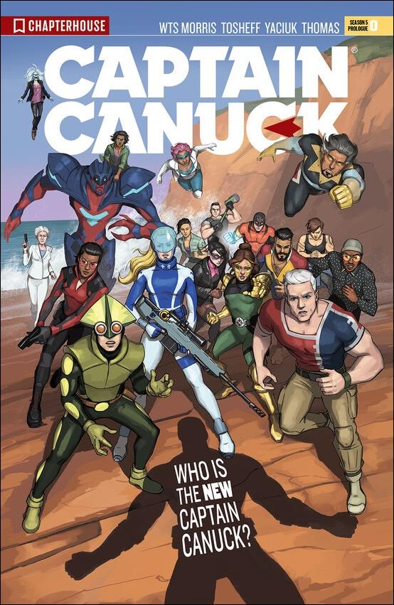 Captain Canuck Season 5 issue Prologue Rob Brunette Wraparound Cover
