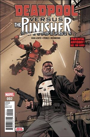 Deadpool vs the Punisher issue 2 Declan Shalvey Cover