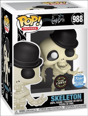 POP! Movies figure 988-B Skeleton Funko Shop Exclusive (GITD) Chase