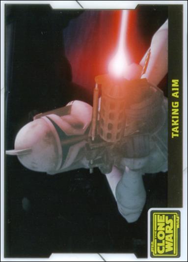 Star Wars: The Clone Wars (Animation Cel Subset) card 1 Taking Aim