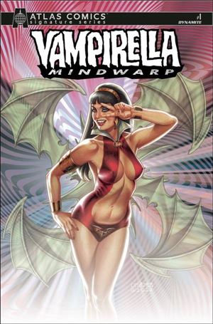 Vampirella: Mindwarp issue 1-T Joseph Michael Linsner Atlas Signed Cover