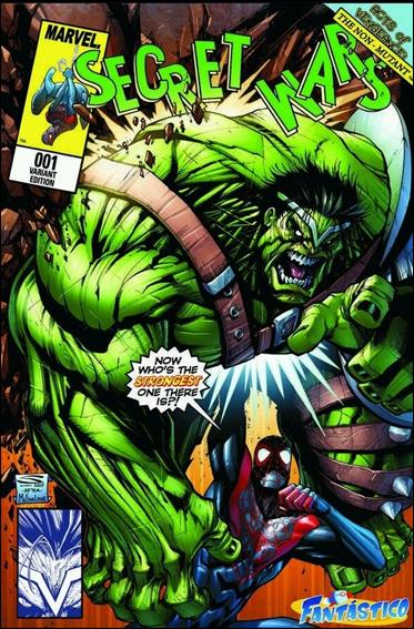 Secret Wars issue 1-SF Gerardo Sandoval Fantastico Cover