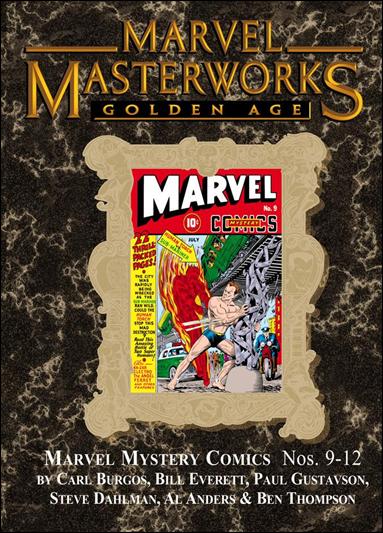 Marvel Masterworks: Golden Age Marvel Comics issue 3-B Marble Dust Jacket Vol 102