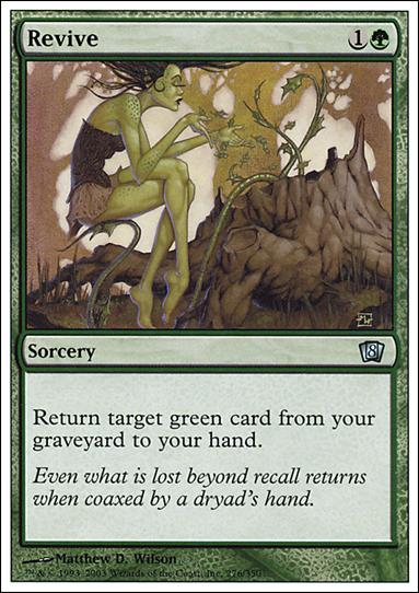 Magic the Gathering: 8th Edition (Base Set) card 276 Revive