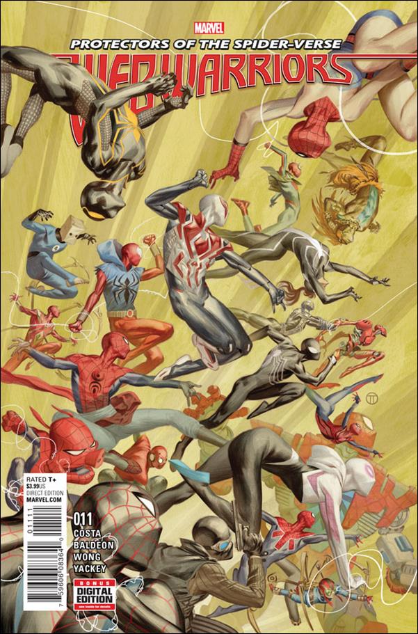 Web Warriors issue 11 Julian Totino Tedesco Cover