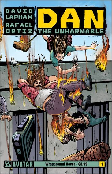 Dan the Unharmable issue 1-B Wraparound Cover