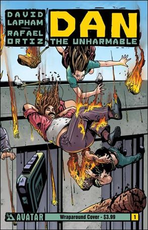 Dan the Unharmable issue 1-B Wraparound Cover