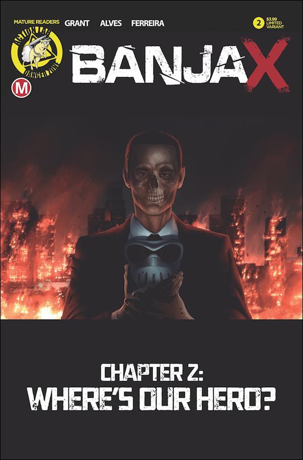 Banjax issue 2-B "Death Mask" Cover