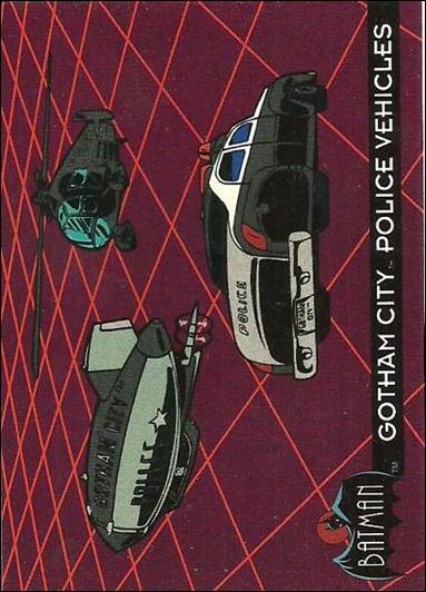 Batman: The Animated Series (Base Set) card 45 Gotham City Police Vehicles