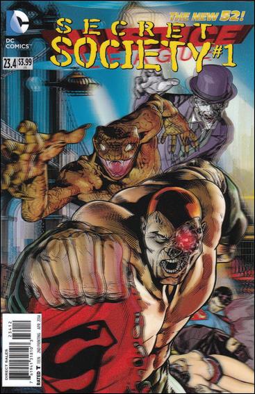 Justice League (2011) issue 23.4-C Secret Society 3D Cover (2nd Printing)
