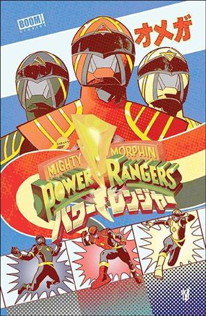 Power Rangers issue 15-F Valentine De Landro FOC Reveal Cover